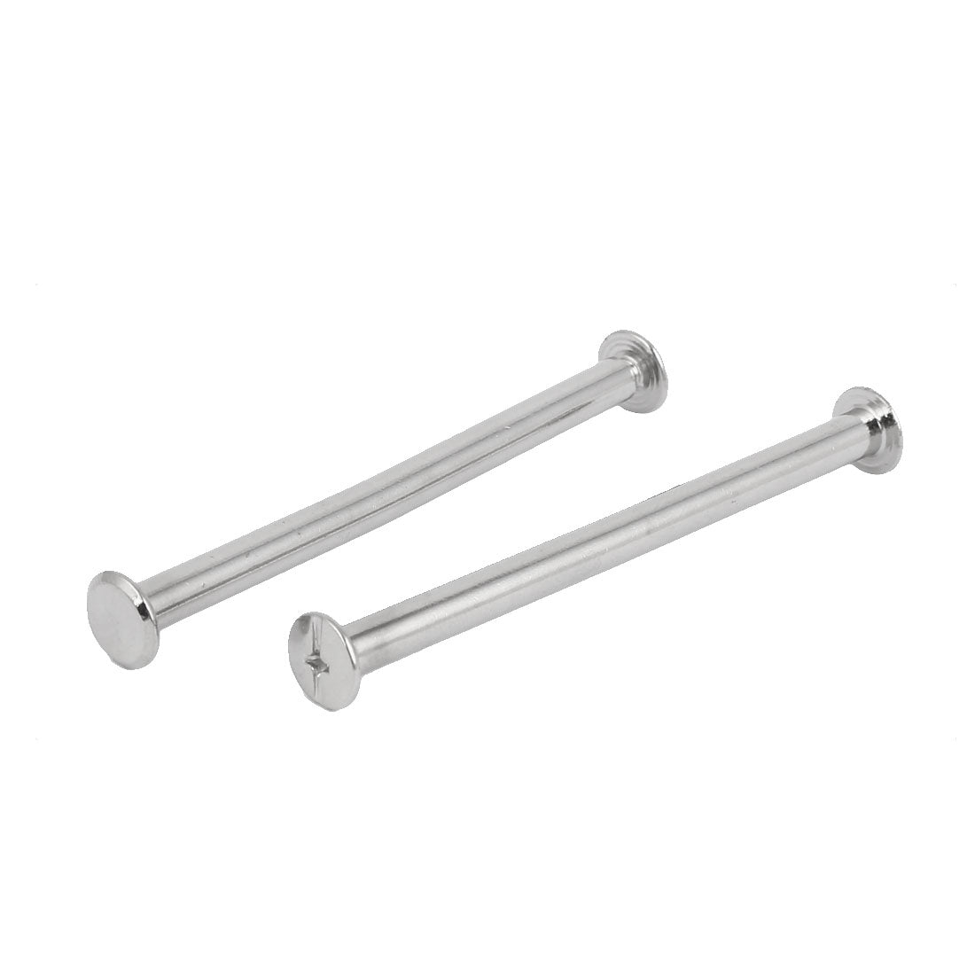 Harfington M5 x 80mm Metal Scrapbook Catalogs Binding Screws Posts 20 Pcs