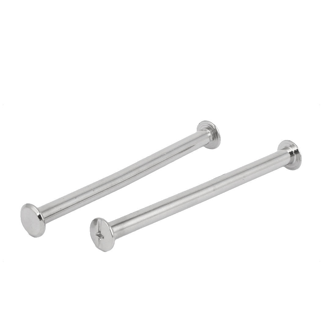 Harfington M5 x 90mm Metal Scrapbook Leather Binding Screws Posts 20 Pcs