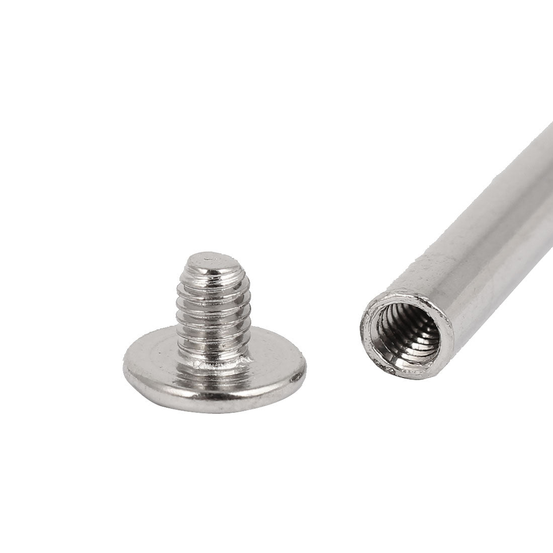 Harfington M5 x 90mm Metal Scrapbook Leather Binding Screws Posts 20 Pcs