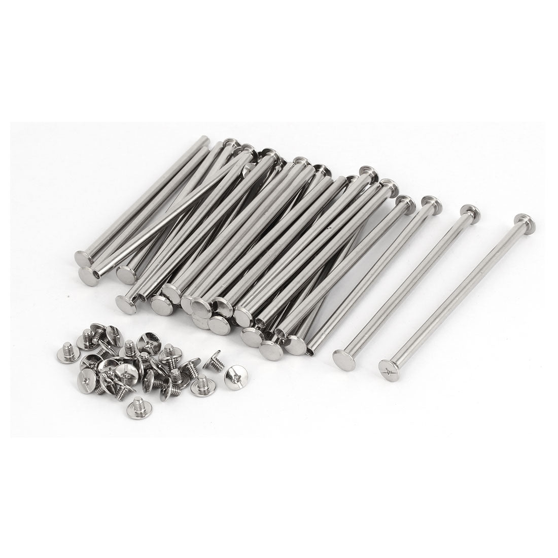 Harfington M5x95mm Binding Chicago Screw Post 30pcs for Photo Albums Scrapbook