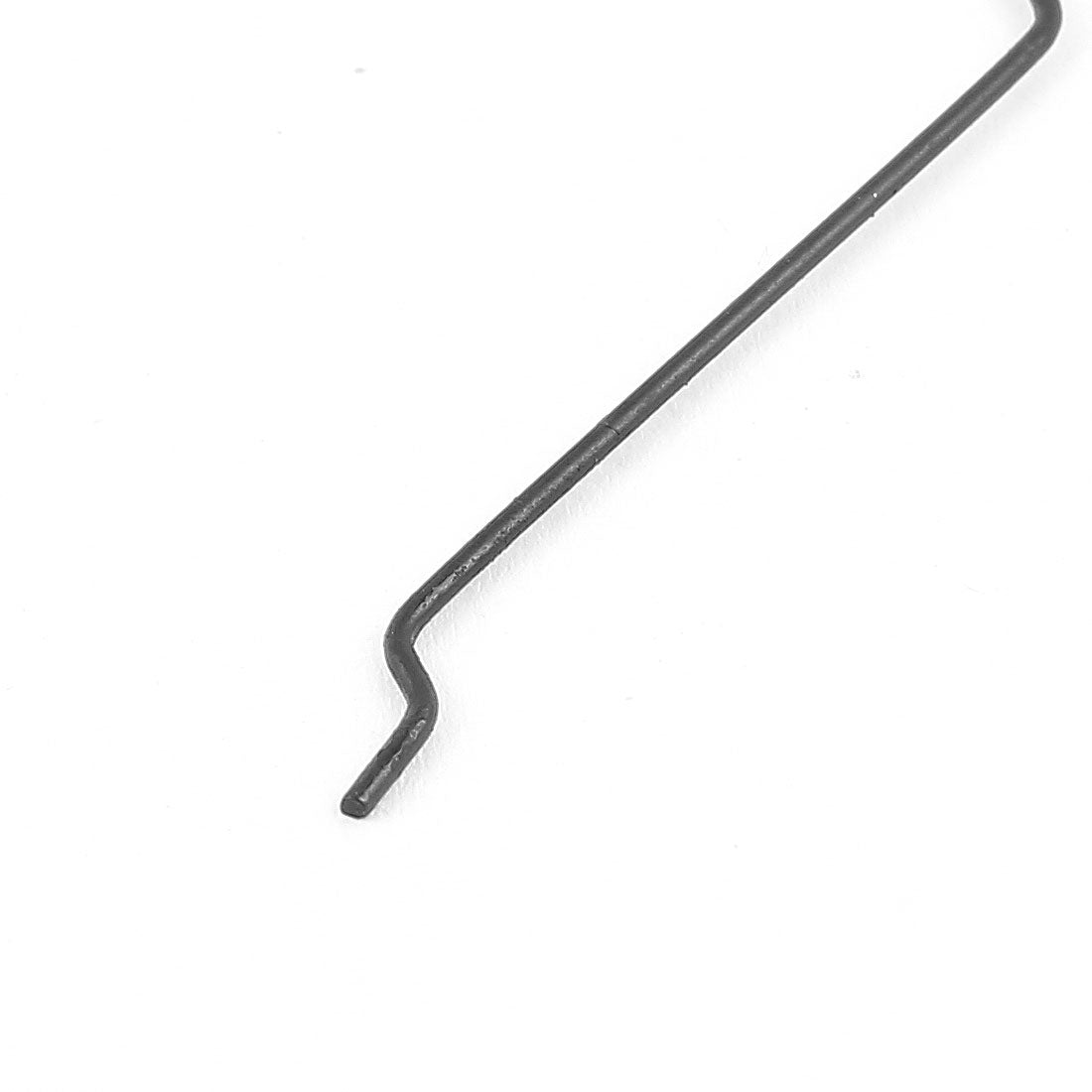 Harfington 134mm Long 0.8mm Diameter Airplane Parts Black Light Steel Wire Landing Gear