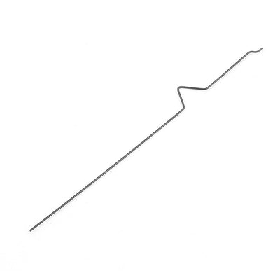 Harfington 134mm Long 0.8mm Diameter Airplane Parts Black Light Steel Wire Landing Gear