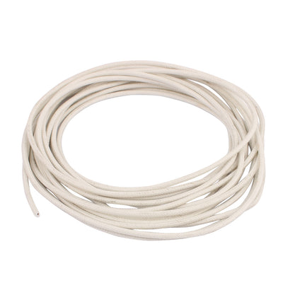 Harfington 17AWG Glass Fiber Braided Tin-plated Copper High Temperature Resistant Wire 5M Length