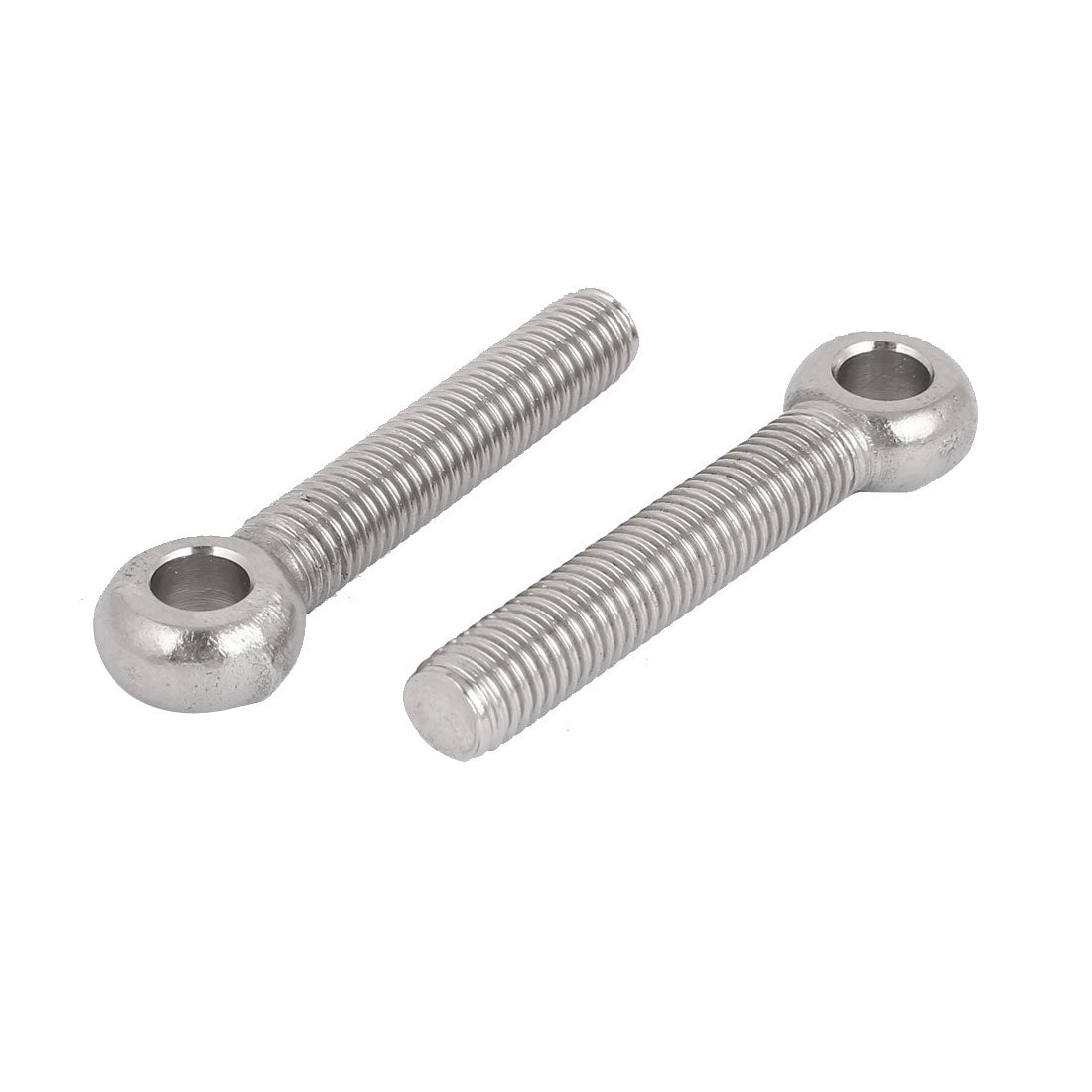 Harfington M10 x 60mm 304 Stainless Steel Machinery Shoulder Lifting Eye Bolt 2 Pcs