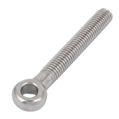 Harfington M10 x 70mm 8.5mm Eye Inner Dia 304 Stainless Steel Swing Bolt Silver Tone 2pcs