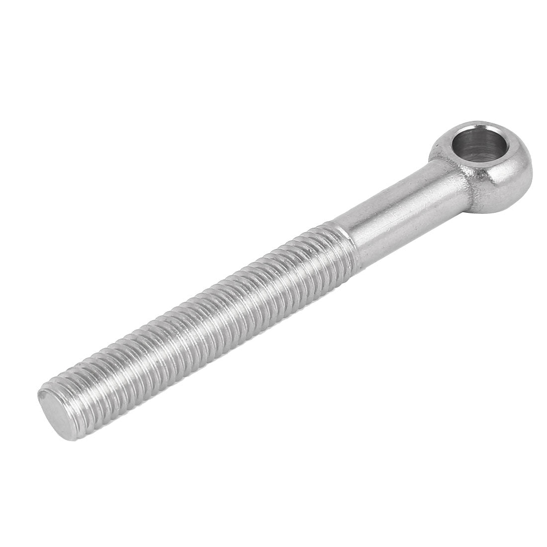Harfington M12 x 100mm 10mm Eye Inner Dia 304 Stainless Steel Swing Bolt Silver Tone