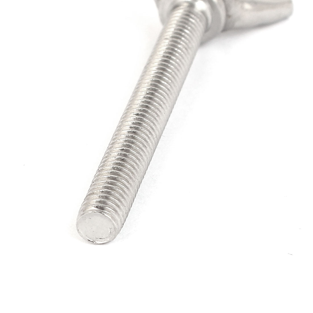 Harfington 304 Stainless Steel Butterfly Wing Nut Metric M5 0.8mm Pitch 5pcs