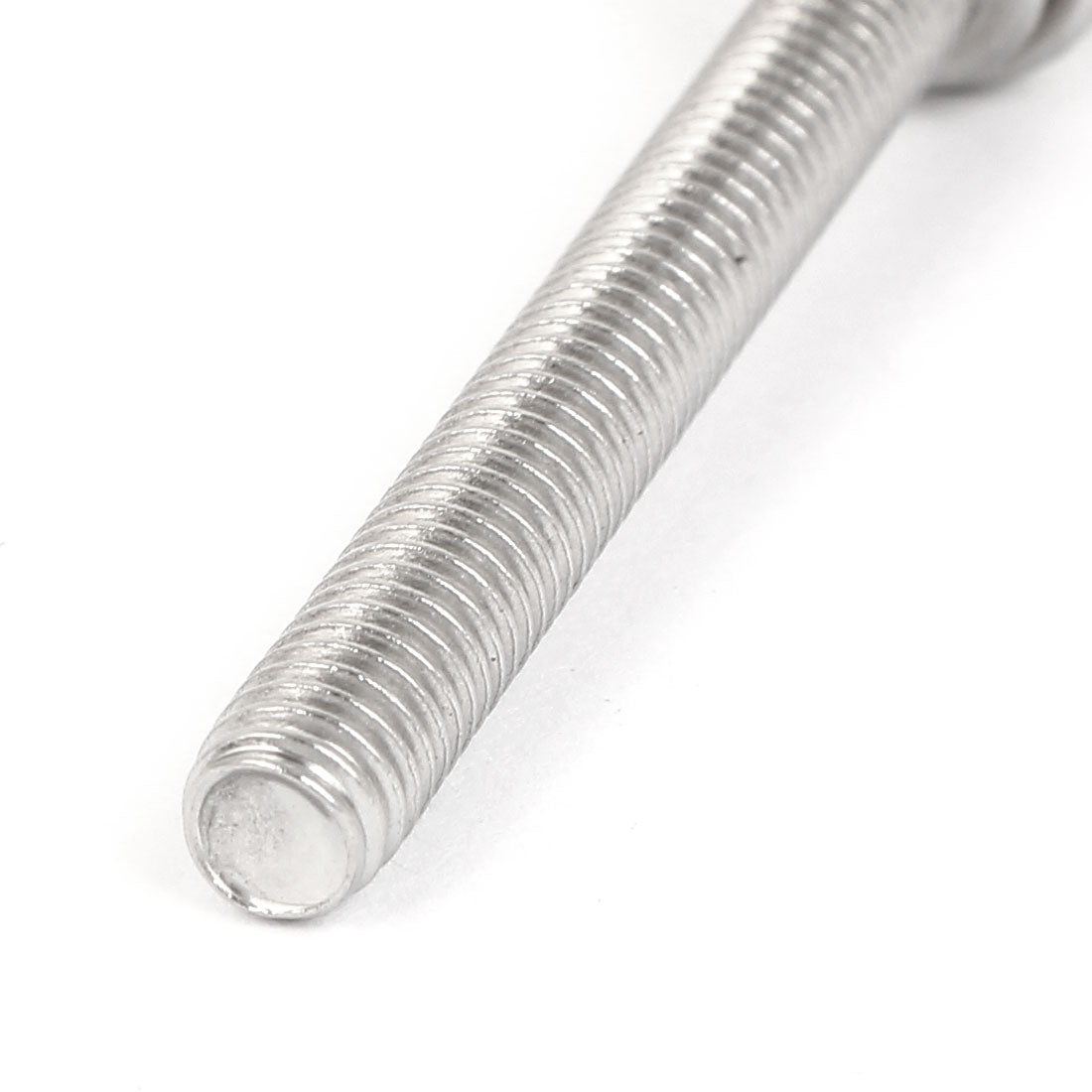 Harfington 304 Stainless Steel Wing Bolt Butterfly Screw Fastener M6 x 50mm Thread 5pcs