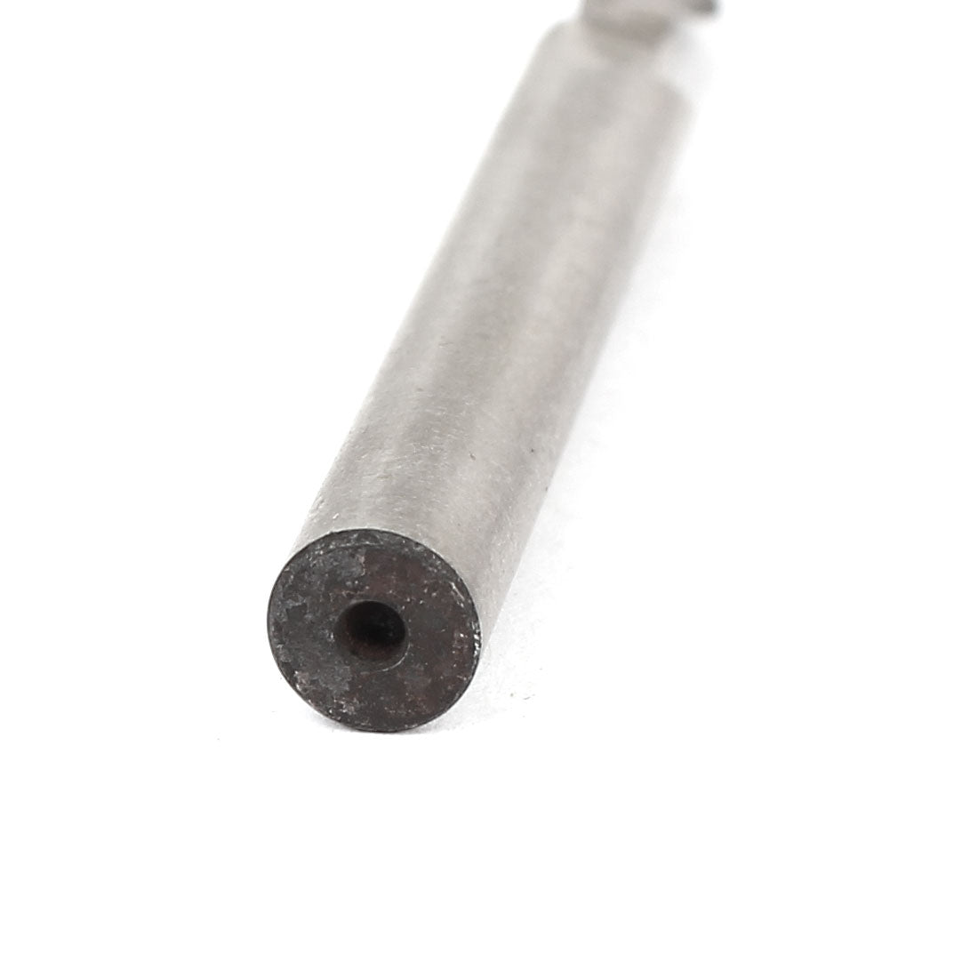 Harfington 5mm Cutting Dia 2 Spiral Flutes Straight Shank Cutter Tool HSS-AL End Mill