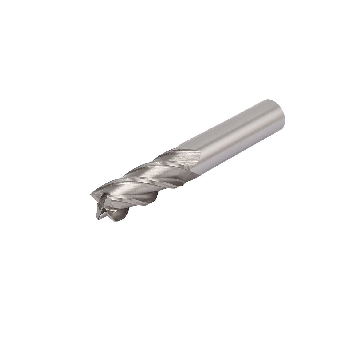 Harfington 1/2" Cutting Dia 4 Spiral Flutes Straight Shank Cutter Tool HSS-AL End Mill Bit 2pcs