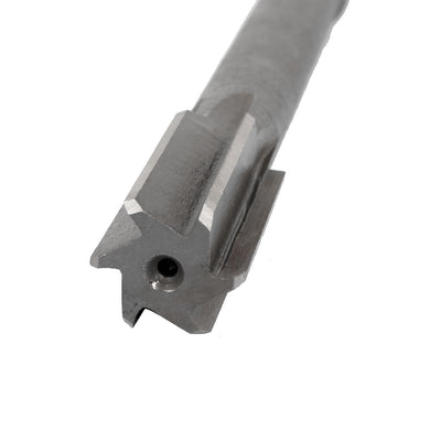 Harfington 170mm Long 19mm Cutting Dia 6 Flutes Straight Shank Machine Chucking Reamer