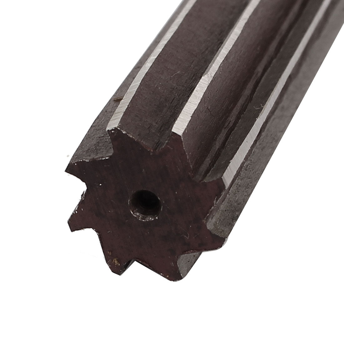 Harfington 20mm Cutting Dia 8 Flutes Straight Shank Tool Steel Hand Reamer 195mm Long