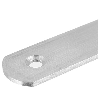 Harfington 150mm x 100mm Stainless Steel L Shaped Wall Mounted Angle Bracket Brace 2pcs