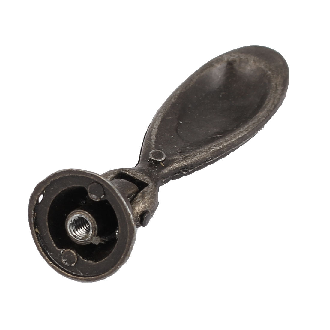 uxcell Uxcell Cabinet Door Drawer Desk Zinc Alloy Retro Style Pull Handle Knob Bronze Tone 5pcs