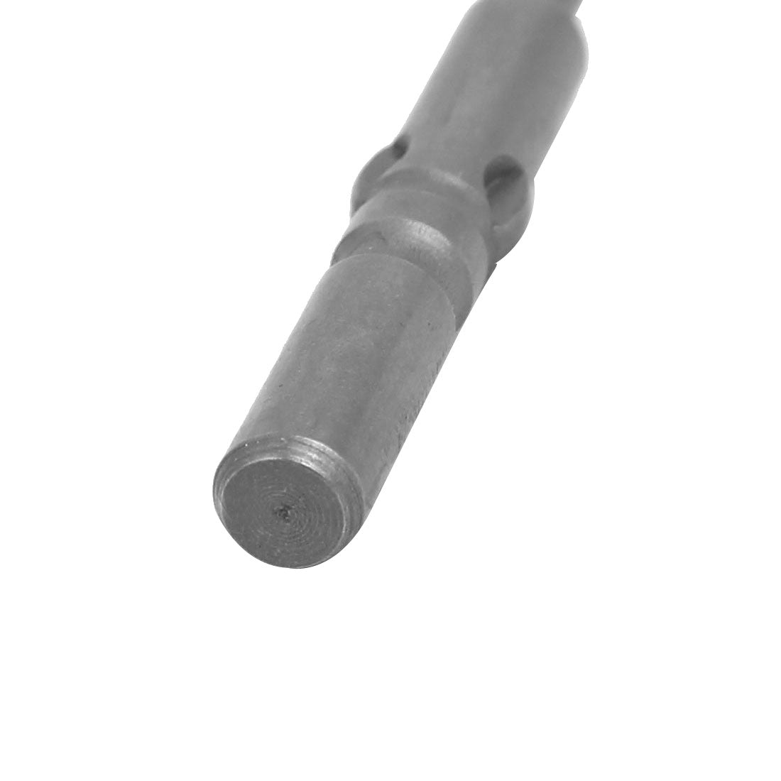 Harfington T5 Magnetic Torx Screwdriver Bit 5mm Dia Round Shank Gray 10 Pcs