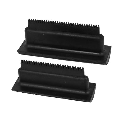 Harfington MS8 Household Wall Art Paint Rubber Wood Graining DIY Tool Set Black 2 in 1