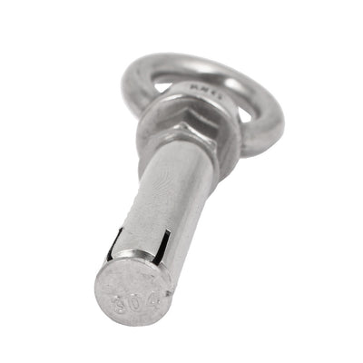 Harfington M8x60mm Expansion Screws Closed Hook Anchor Bolts 2pcs for Wall Concrete Brick