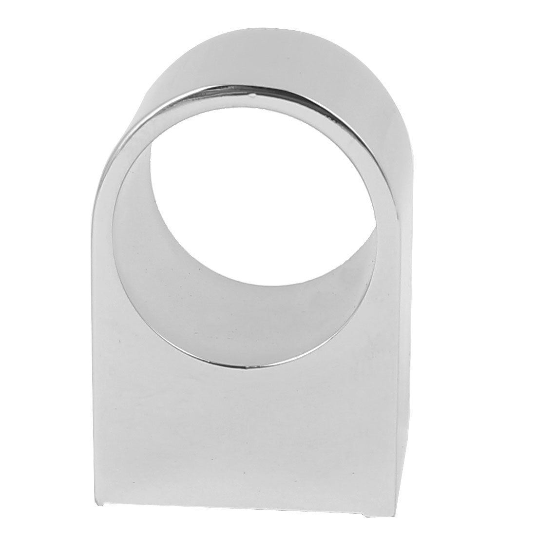 Harfington 19.5mm Diameter Metal Wall Mounted Pipe Rod Curtain Clothes Lever Bracket 2pcs