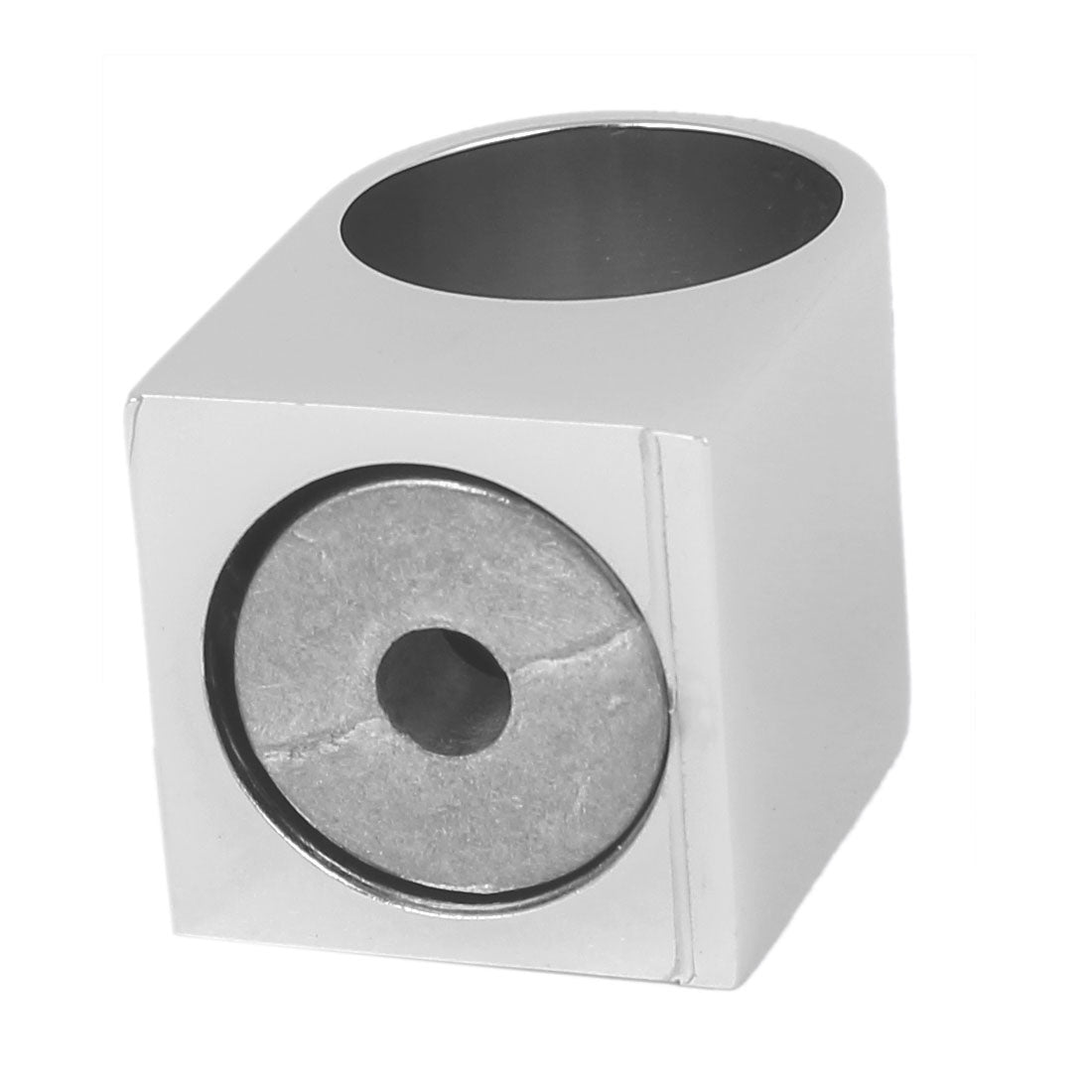 Harfington 19.5mm Diameter Metal Wall Mounted Pipe Rod Curtain Clothes Lever Bracket 2pcs