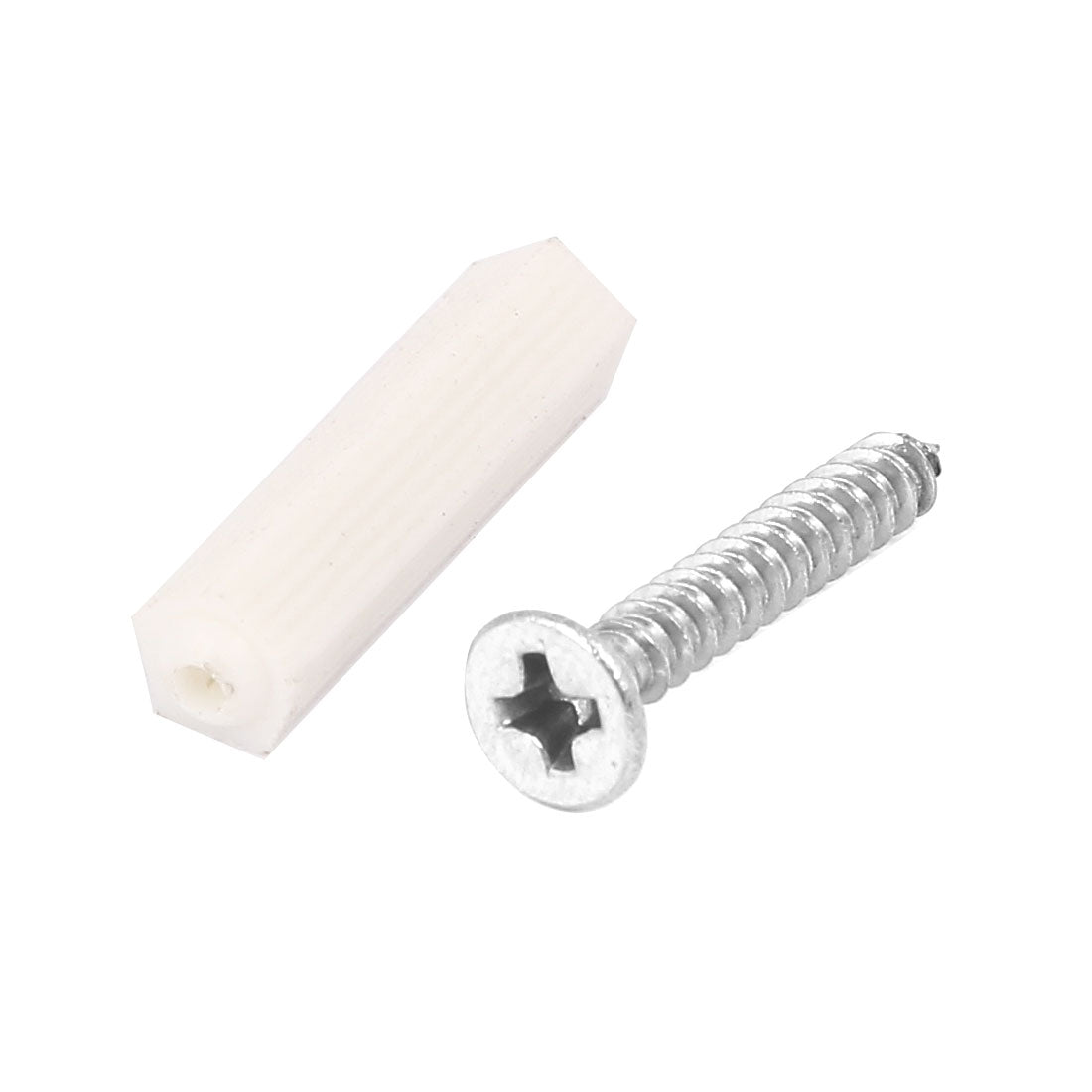 Harfington 19.5mm Diameter Metal Wall Mounted Pipe Rod Curtain Clothes Lever Bracket 2pcs