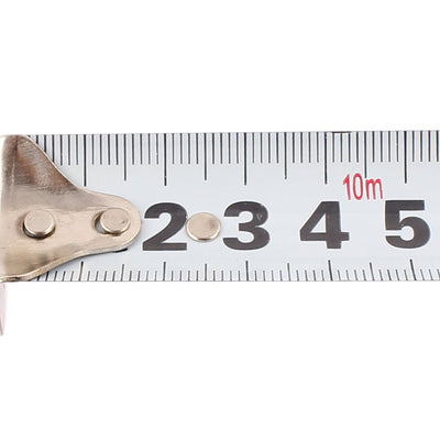 Harfington 10M 33Ft Plastic Shell Retractable Ruler Thumb Lock Measure Tape Measuring Tool