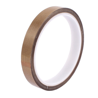 Harfington 13mm Width 10M Long 0.13mm Thickness Nonstick High Temperature PTFE Adhesive Tape
