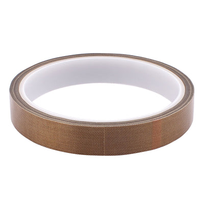 Harfington 15mm Width 10M Long 0.13mm Thickness Nonstick High Temperature PTFE Adhesive Tape