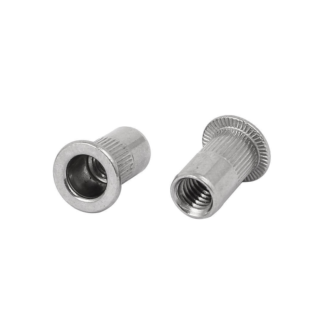 Harfington M5 x 13mm 304 Stainless Steel Knurled Rivet Nut Insert Nutsert 100PCS
