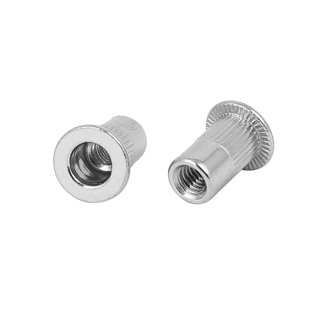 Harfington M3 x 0.5mm 304 Stainless Steel Stripe Blind Rivet Nut Insert  100PCS