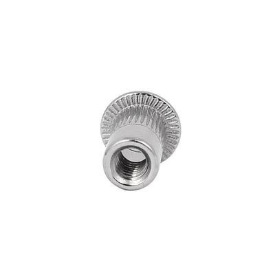 Harfington M3 x 0.5mm 304 Stainless Steel Stripe Blind Rivet Nut Insert  100PCS