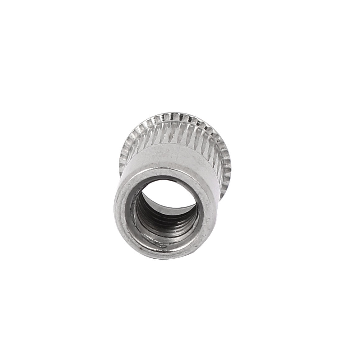 Harfington M6 x 14mm Knurled Countersunk Head Blind Rivet Nut Insert  30PCS