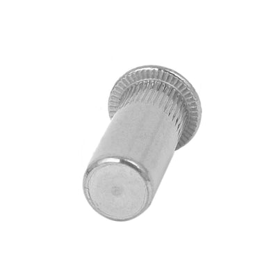 Harfington M6x23mm 304 Stainless Steel Straight Knurled Closed End Rivet Nut Fastener 30pcs