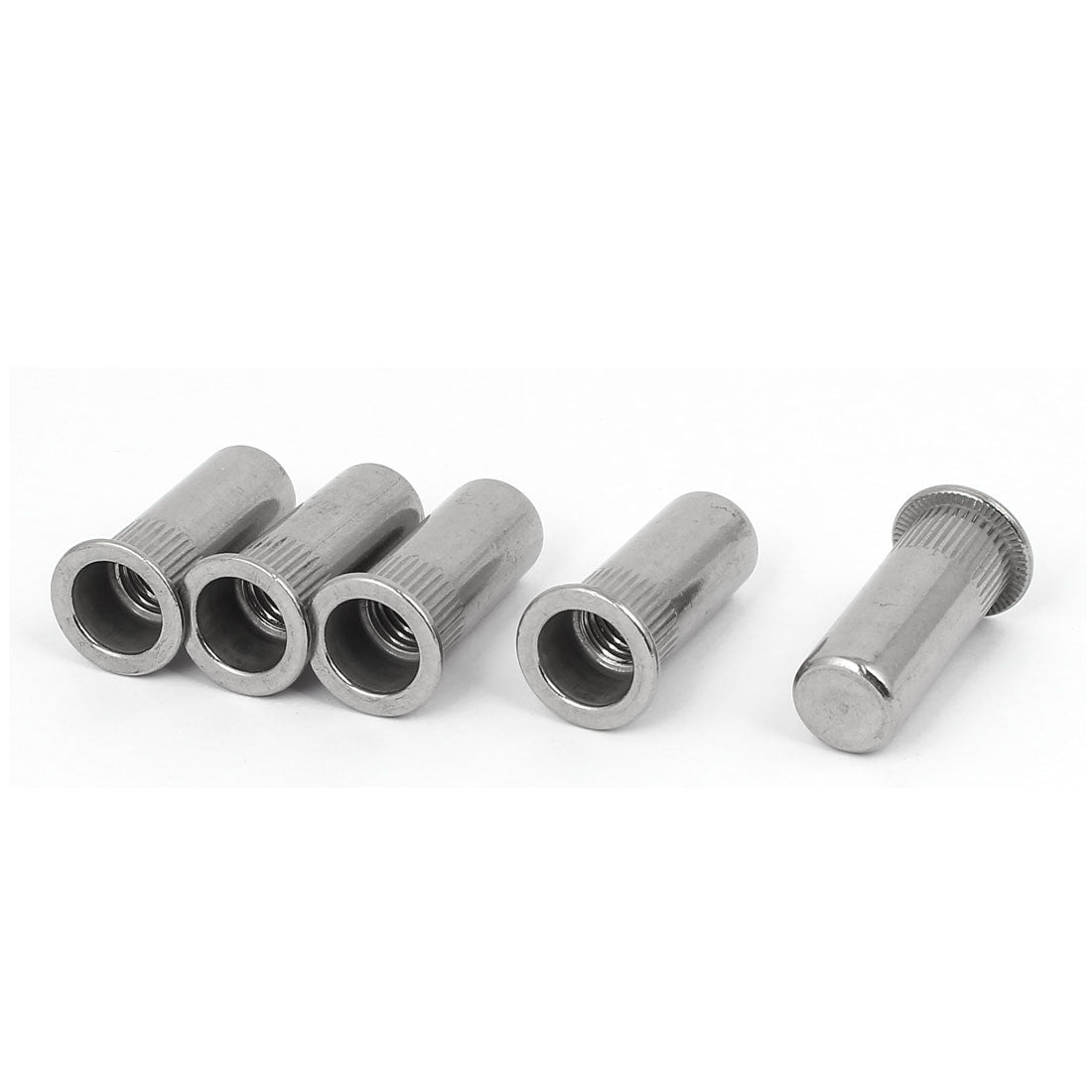 Harfington M10 x 34mm 304 Stainless Steel Closed End Blind Rivet Nut Insert Nutsert 5PCS