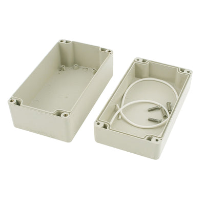 Harfington 158 x 90 x 75mm Dustproof IP65  Junction Box DIY Terminal Connecting Enclosure