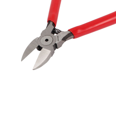 Harfington 140mm Long Spring Loaded High Carbon Steel Diagonal Cutting Pliers Wire Cutter