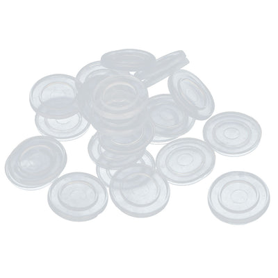 Harfington 18mm Dia Round Shape Non-Slip Soft Grip Pad Rubber Feet Buffer Mat Hold 20PCS