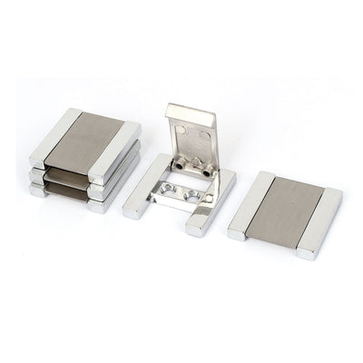 uxcell Uxcell Cabinet Drawer Door Square Shape Metal Flush Pull Handle 5pcs