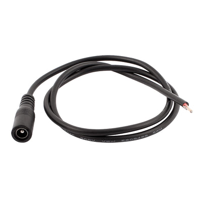Harfington 0.5m DC Female 5.5 x 2.1mm Power Cable Extension Wire For CCTV Camera