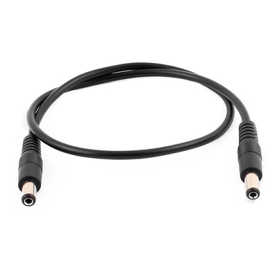 Harfington 0.5m DC Male to DC Male 5.5 x 2.1mm Power Cable Extension Wire For CCTV Camera