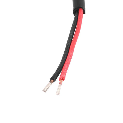 Harfington 0.5m DC Male 5.5 x 2.1mm Bending Head Power Cable Extension Wire For CCTV Camera