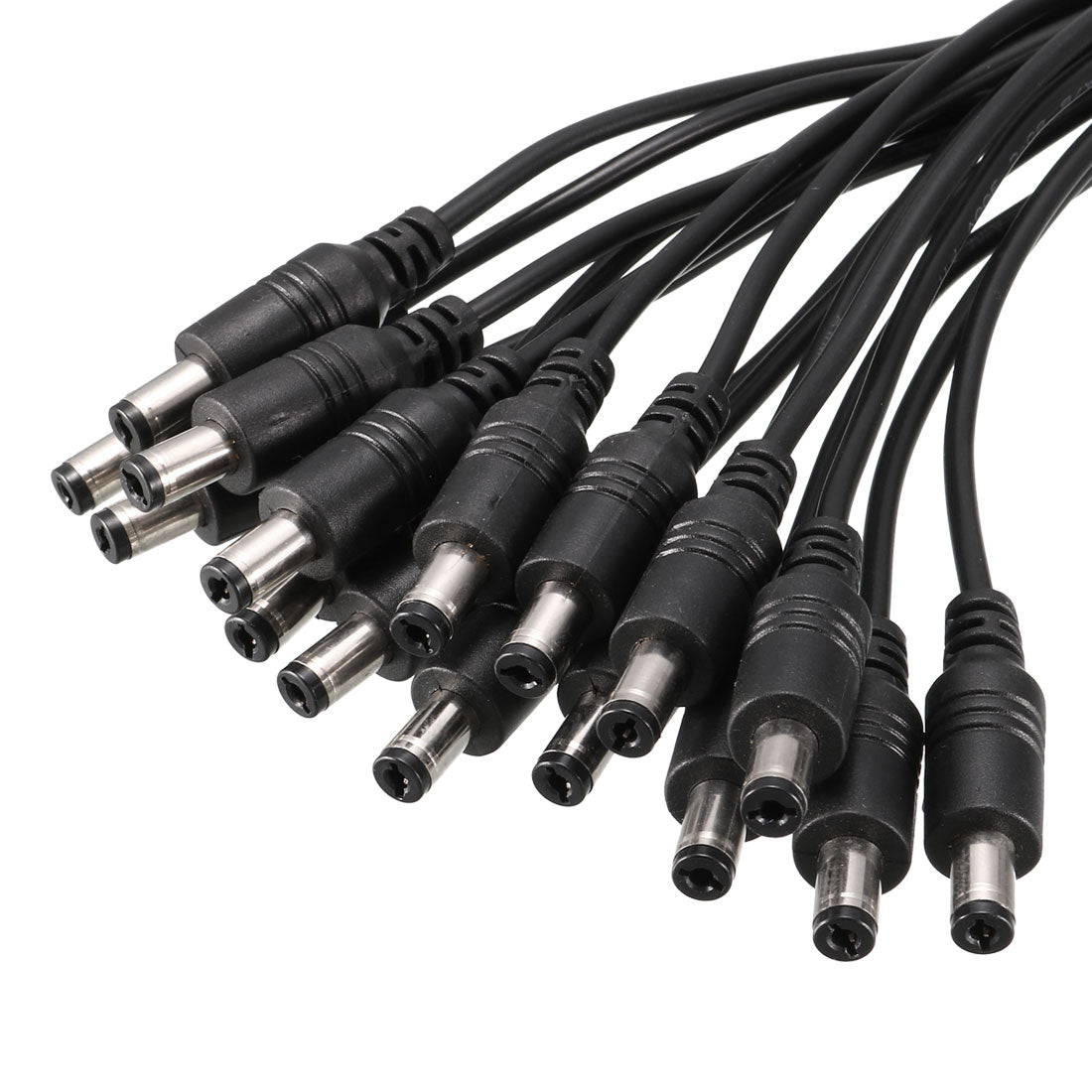 Harfington 1 DC Female to 16 DC Male 5.5 x 2.1mm Power Extension Wire For CCTV Camera