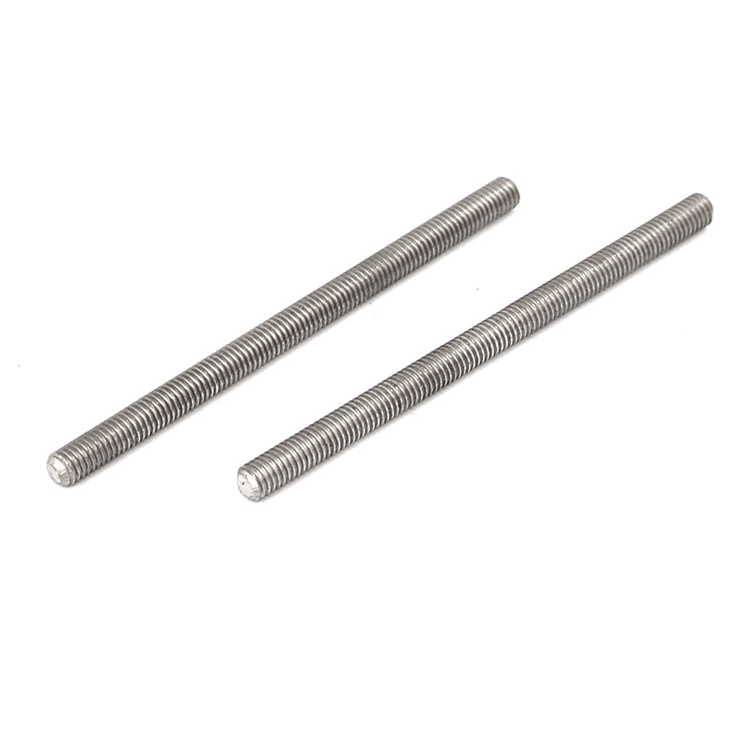 Harfington M3 x 50mm 0.5mm Pitch 304 Stainless Steel Fully Threaded Rods Hardware 20 Pcs