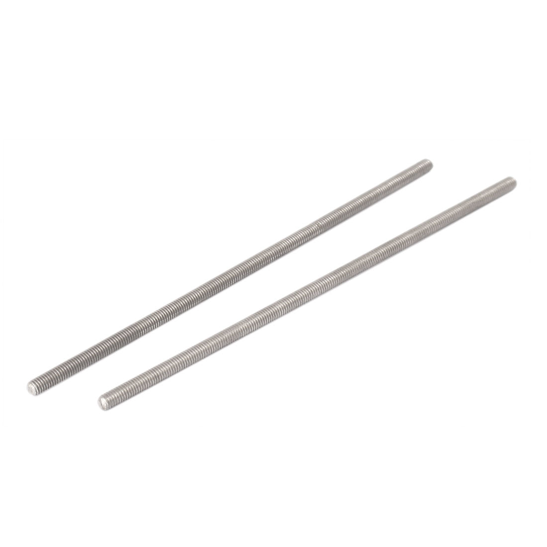 Harfington M3 x 100mm 0.5mm Pitch 304 Stainless Steel Fully Threaded Rods Hardware 10 Pcs
