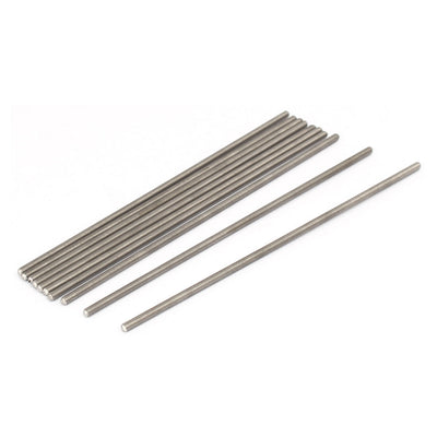 Harfington M3 x 130mm 0.5mm Pitch 304 Stainless Steel Fully Threaded Rods Hardware 10 Pcs