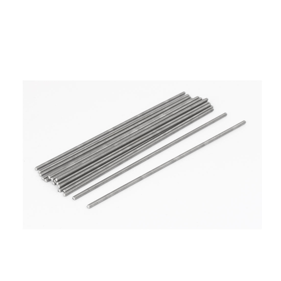 Harfington M3 x 150mm 0.5mm Pitch 304 Stainless Steel Fully Threaded Rod Silver Tone 20 Pcs