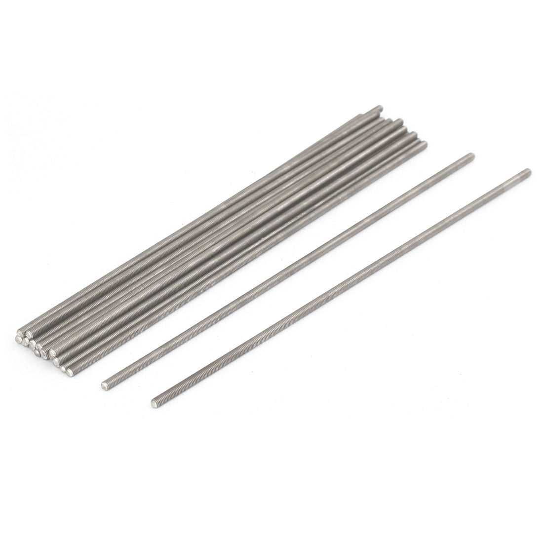 Harfington M3 x 160mm 0.5mm Pitch 304 Stainless Steel Fully Threaded Rods Hardware 20 Pcs