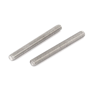 Harfington M4 x 40mm 304 Stainless Steel Fully Threaded Rod Bar Studs Fasteners 20 Pcs