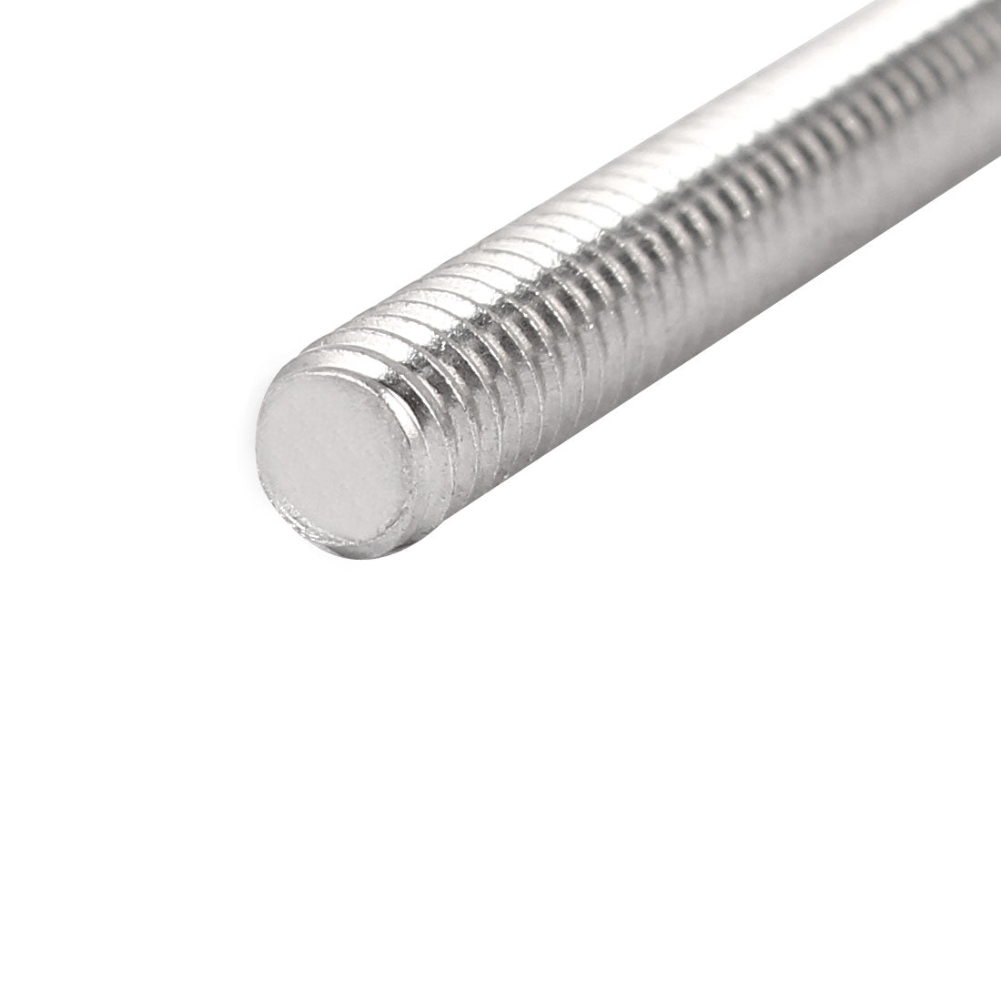 Harfington M4 x 45mm 304 Stainless Steel Fully Threaded Rod Bar Studs Silver Tone 20 Pcs