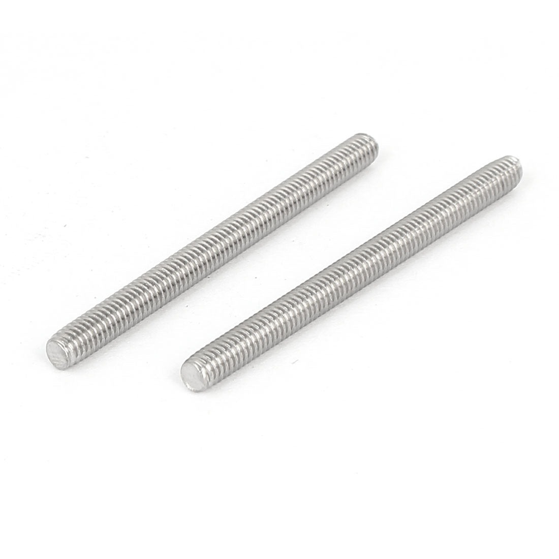 Harfington M4 x 50mm 304 Stainless Steel Fully Threaded Rod Bar Studs Fasteners 50 Pcs