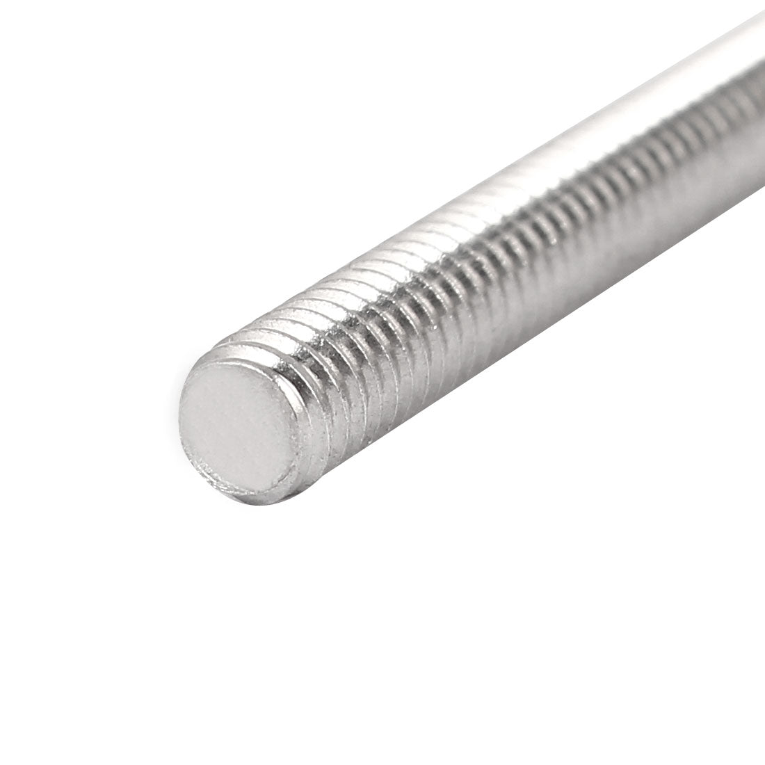 Harfington M4 x 70mm 304 Stainless Steel Fully Threaded Rod Bar Studs Silver Tone 10 Pcs